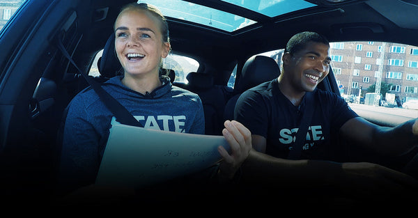 CARPOOL: Stine Jørgensen & Mads Mensah