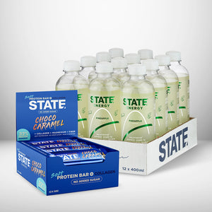 12 STATE + 12 proteinbarer