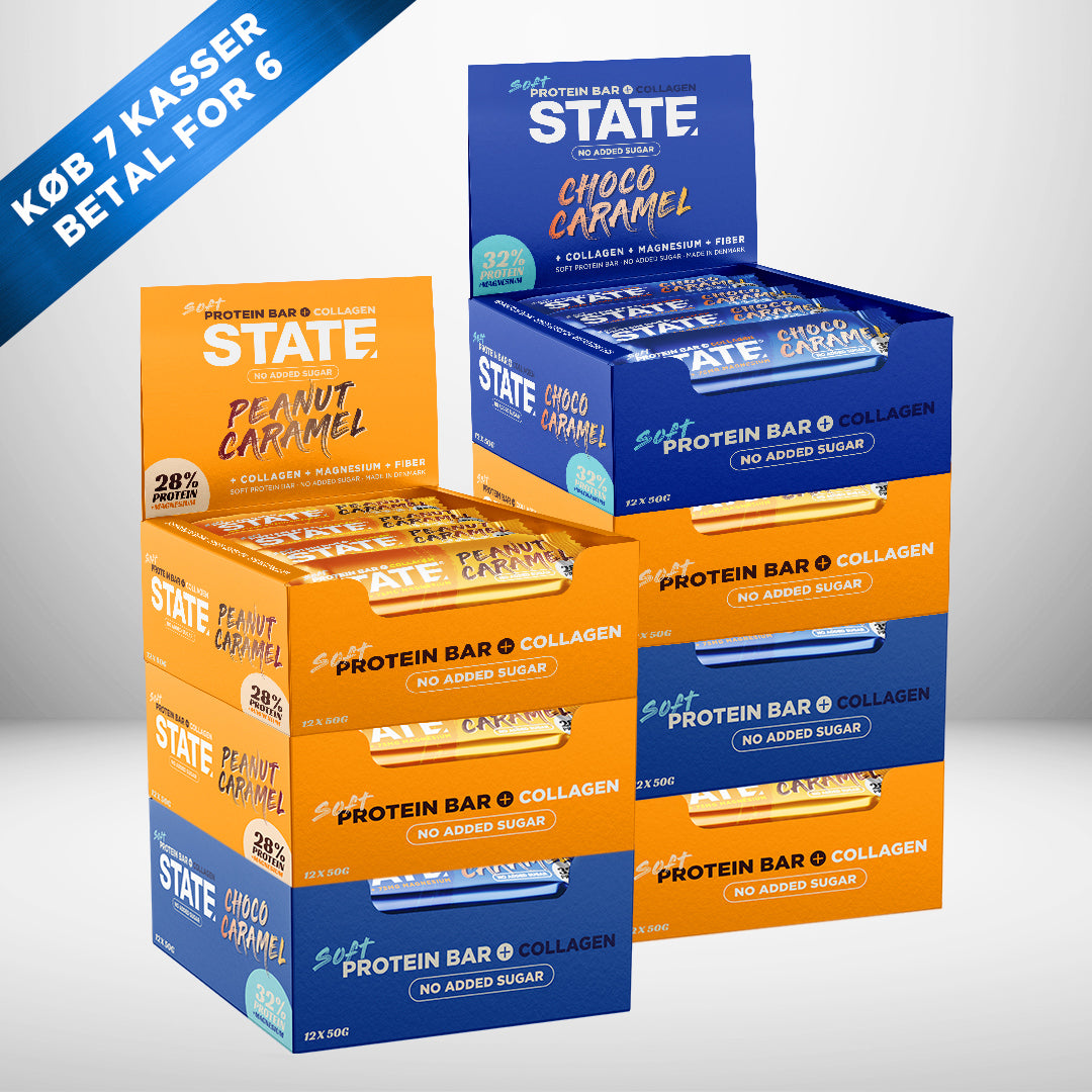 Køb 7 kasser - betal kun for 6